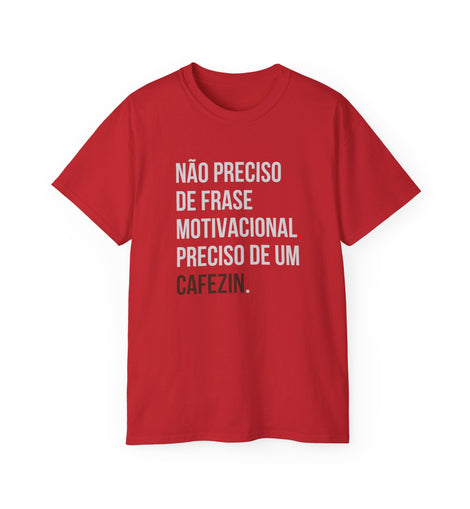 Preciso de um cafezin  - Camiseta Feminina