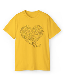 Coração Brasil - Camiseta Feminina