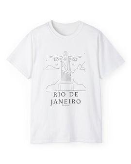 Cristo Redentor, Rio de Janeiro - Camiseta Feminina