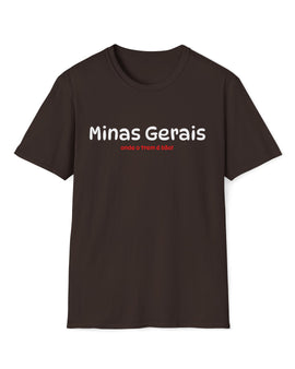 Minas Gerais, onde o trem é bão - T-Shirt Masculino