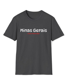 Minas Gerais, onde o trem é bão - T-Shirt Masculino